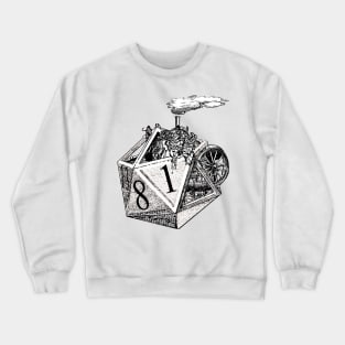 Pen and paper Dice steam machine Crewneck Sweatshirt